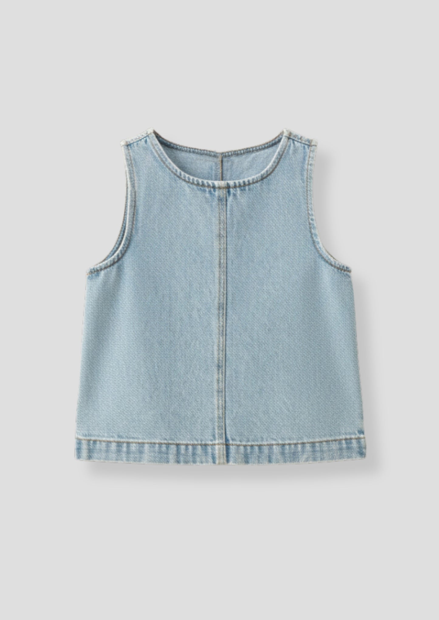 Sienna Denim Shell Top