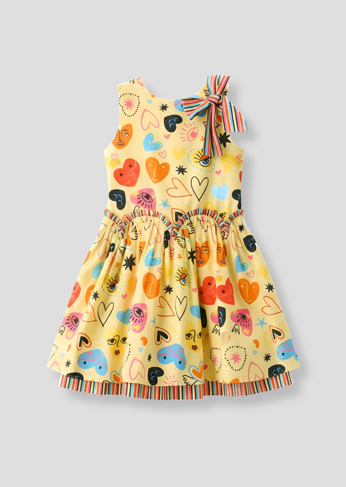 Quinn Heart Print Dress