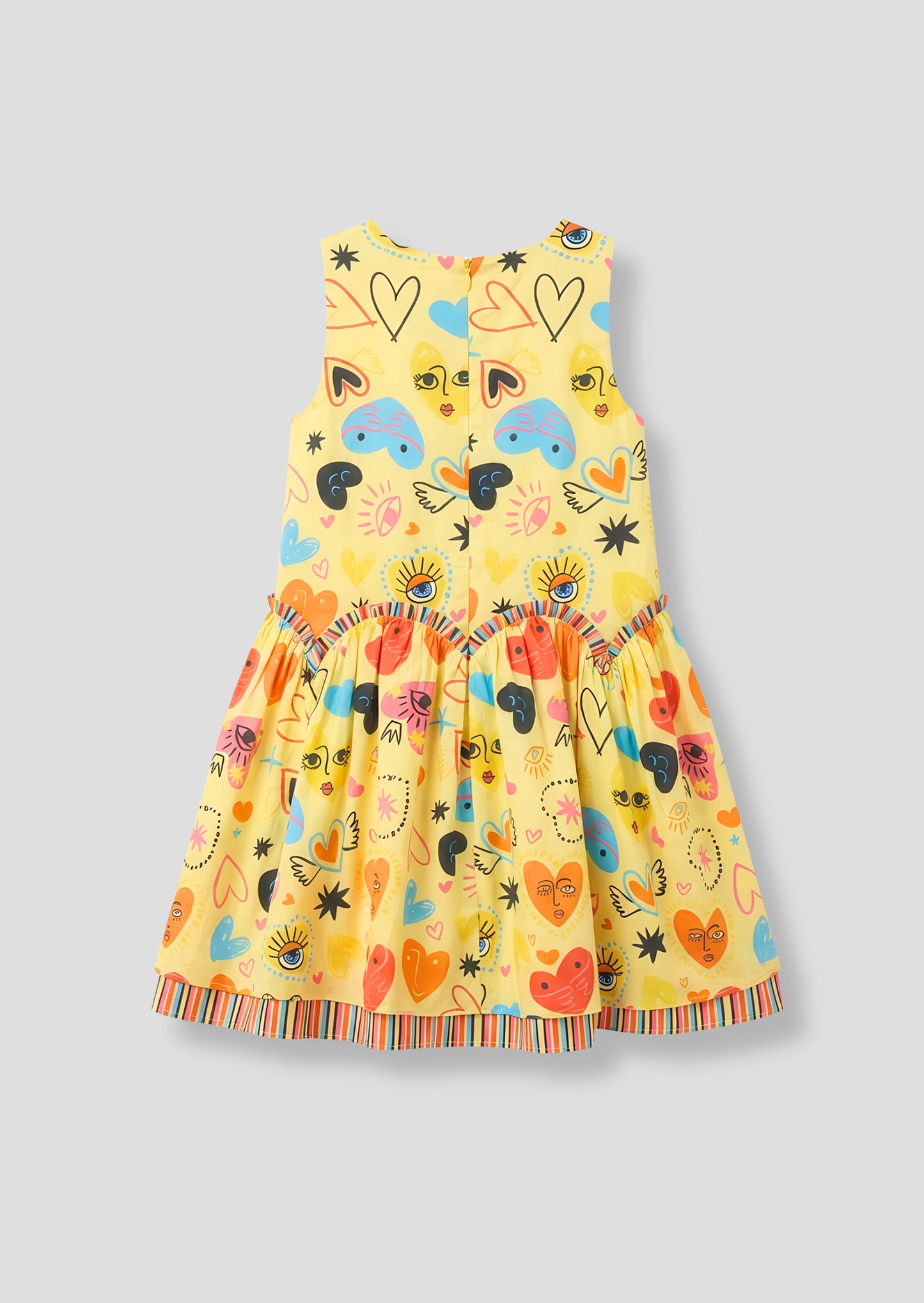 Quinn Heart Print Dress