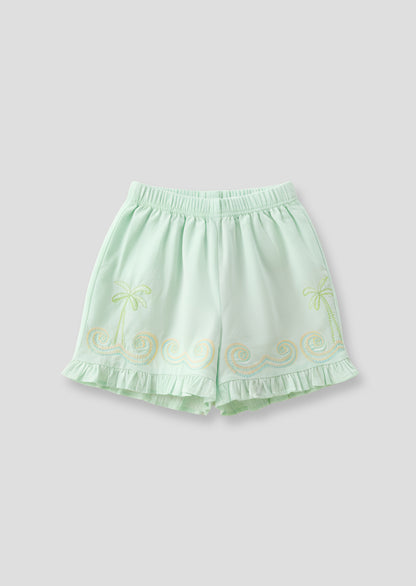 Palma Embroidered Short