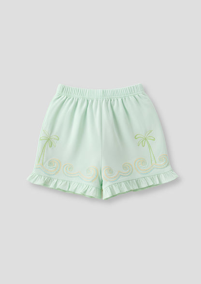 Palma Embroidered Short