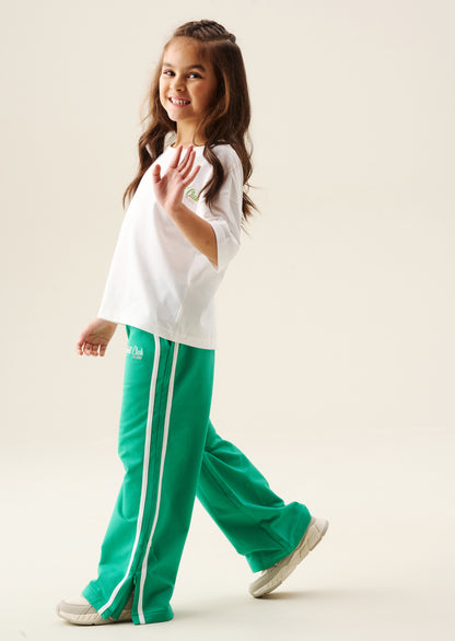 Ria Green Wide Leg Jogger