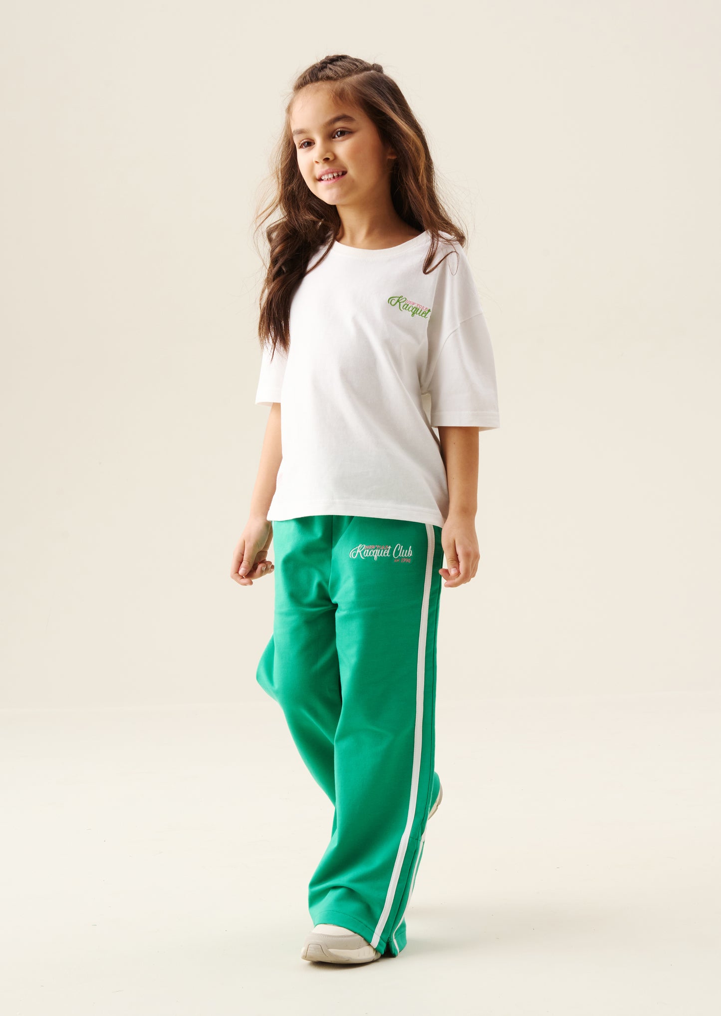 Ria Green Wide Leg Jogger