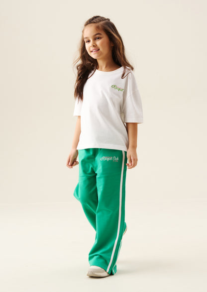 Ria Green Wide Leg Jogger