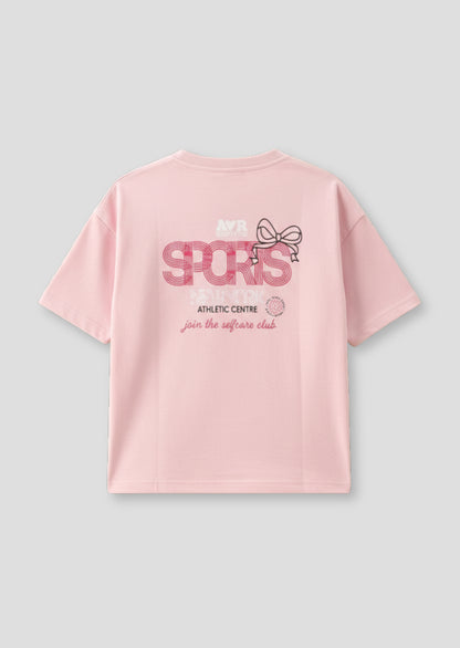 Romy Pink Boxy Sweat