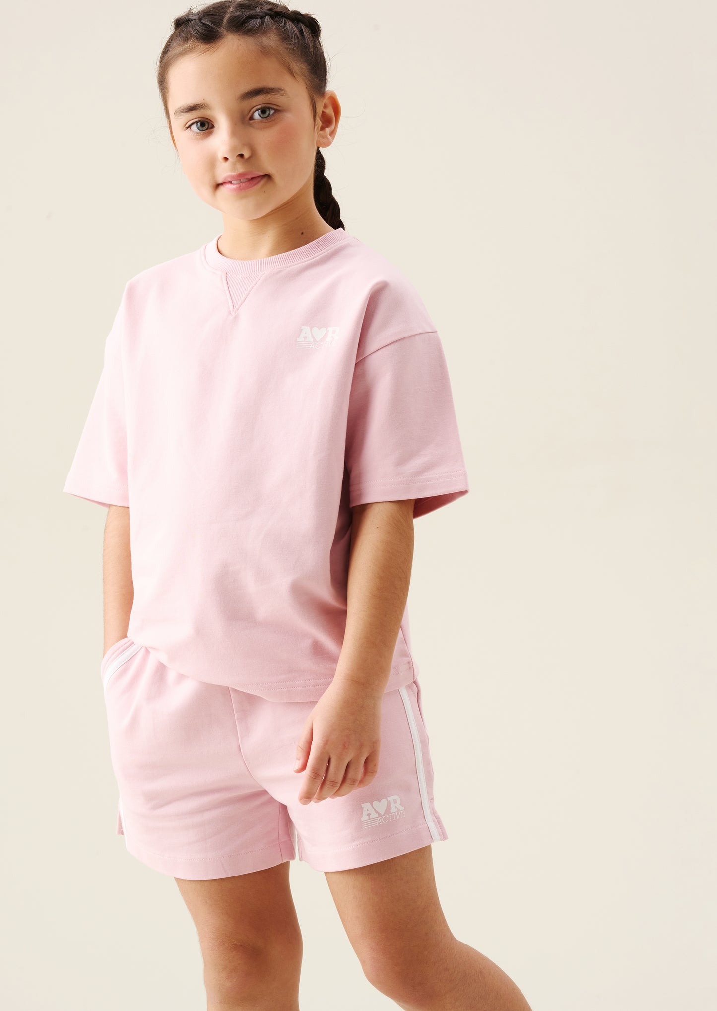 Romy Pink Boxy Sweat