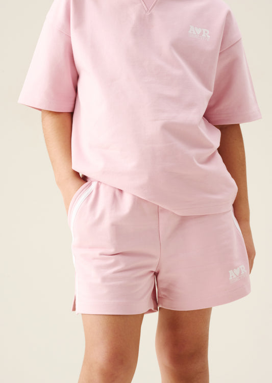 Romy Pink Side Stripe Short