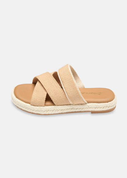 Hazel Tan Espadrille Sandals