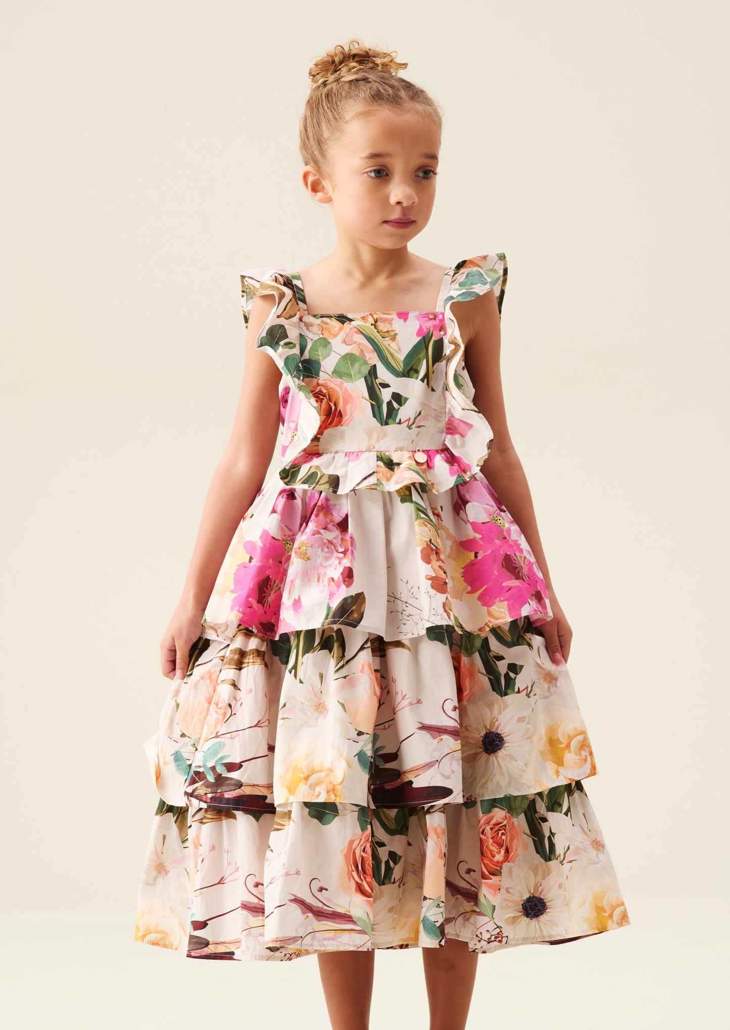 Dahlia Multi Ruffle Tiered Dress