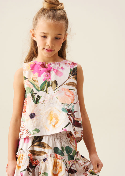 Dahlia Multi Tie Back Shell Top