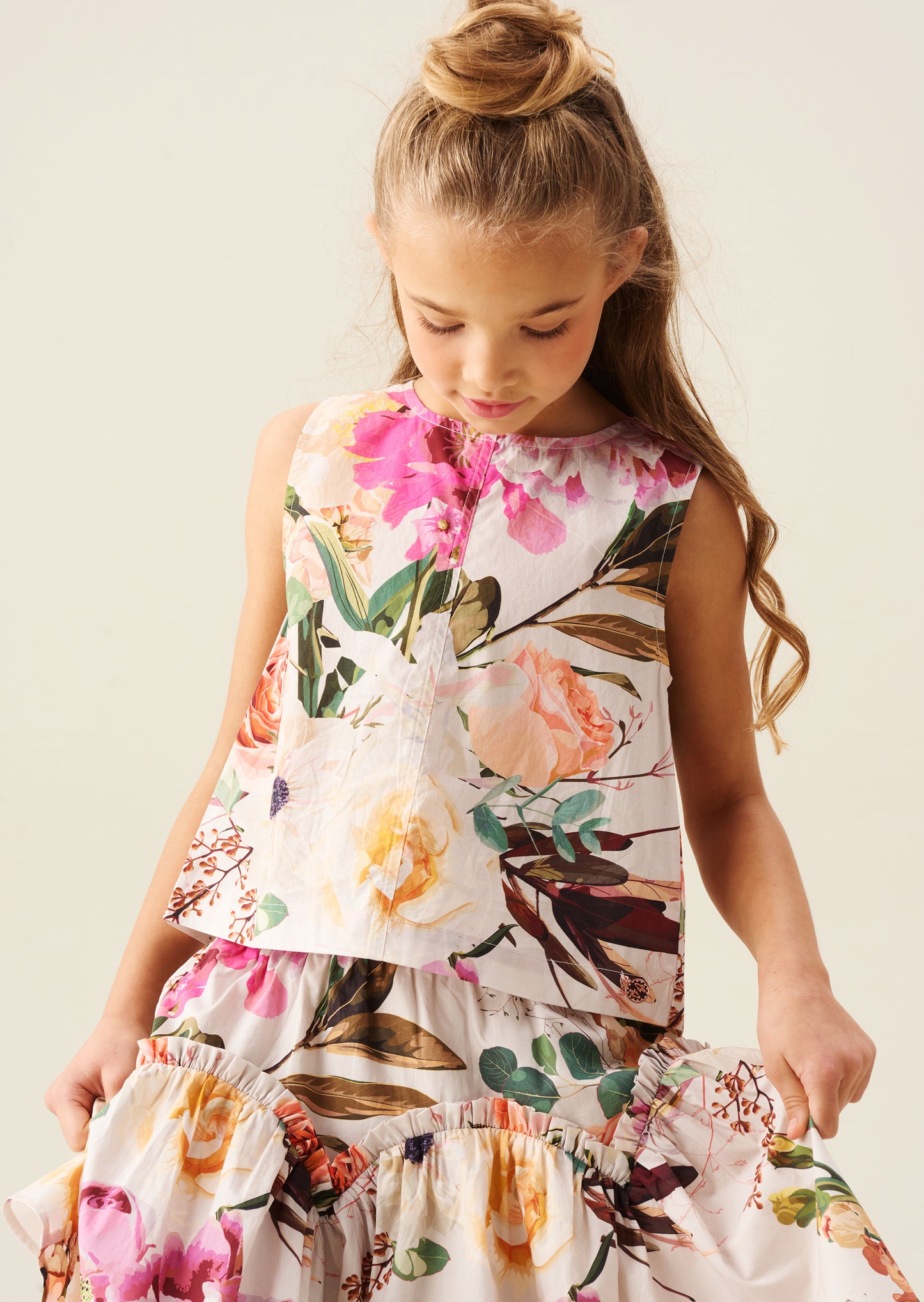Dahlia Multi Tie Back Shell Top
