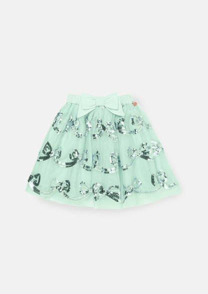 Delta Sequin Skirt