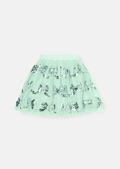 Delta Sequin Skirt