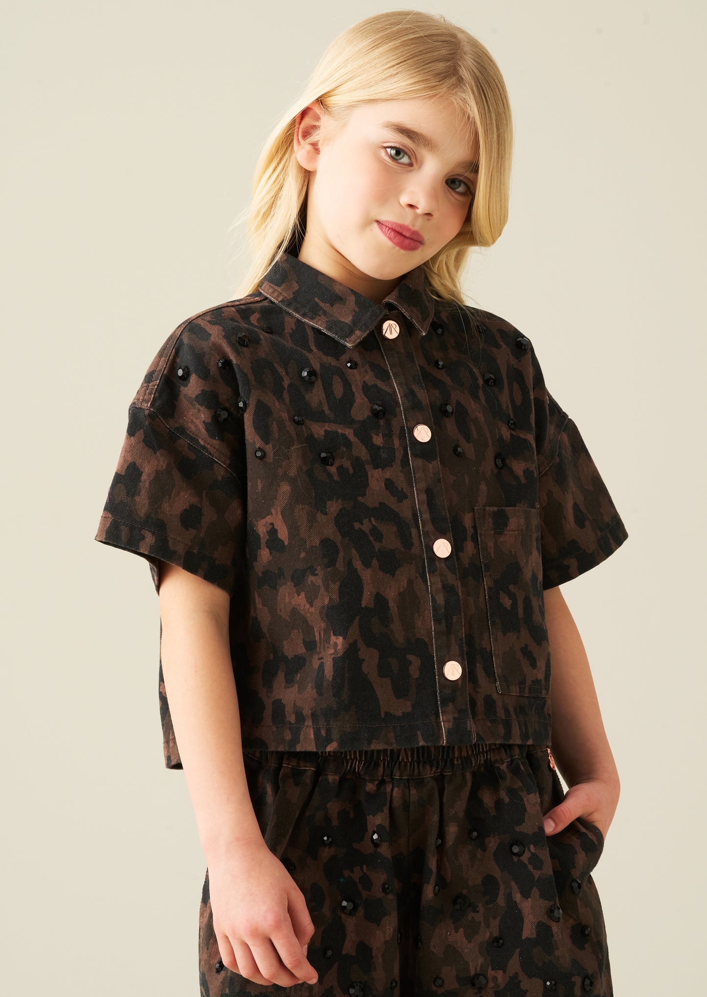 Zeta Leopard Shirt
