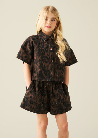 Zeta Leopard Shirt