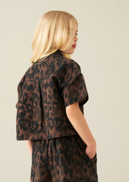 Zeta Leopard Shirt