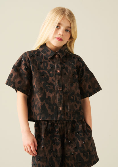 Zeta Leopard Shirt