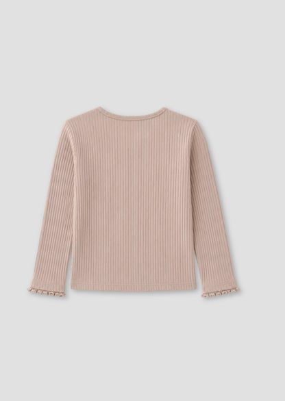 Nellie Rib Long Sleeve Top
