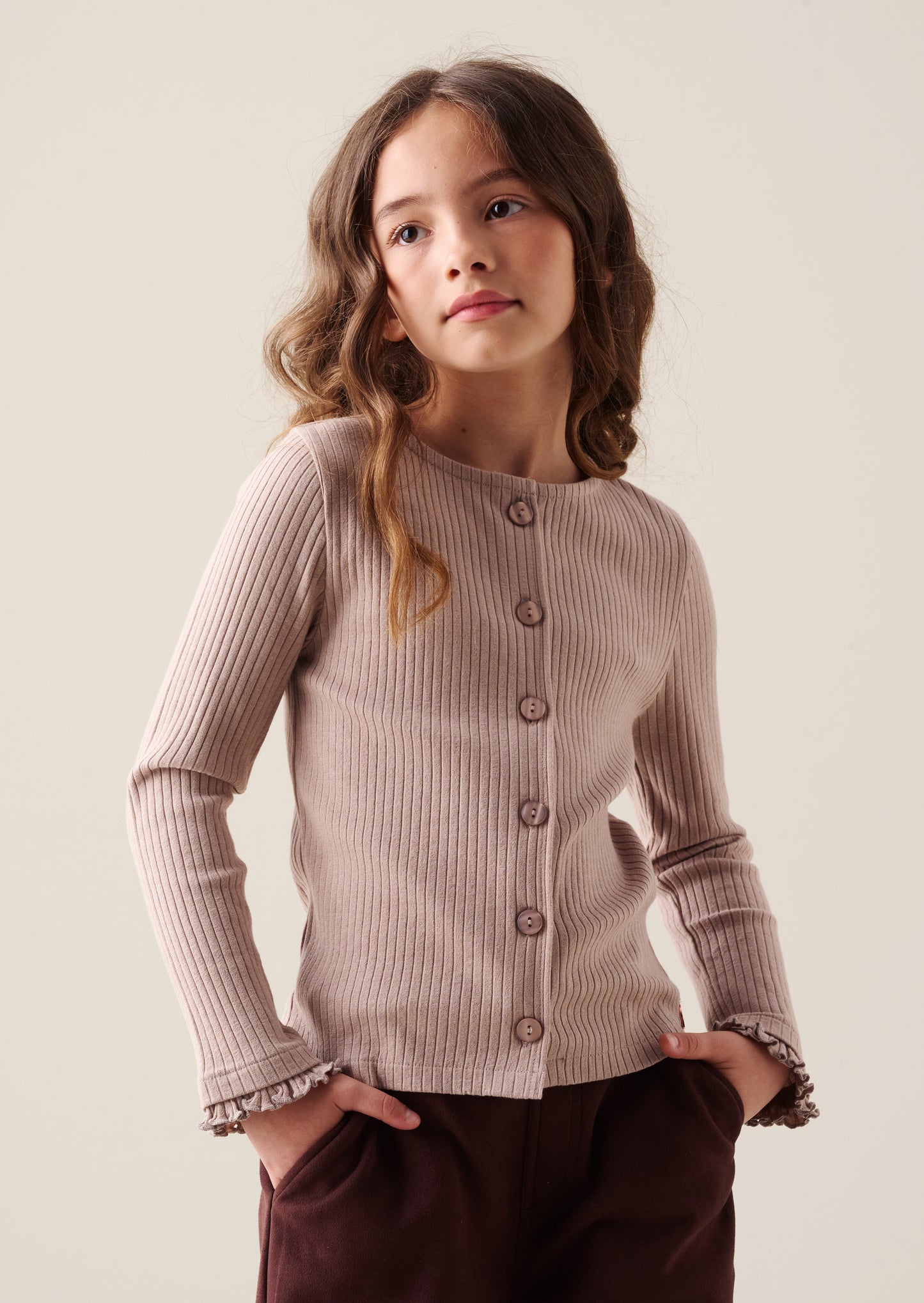 Nellie Rib Long Sleeve Top