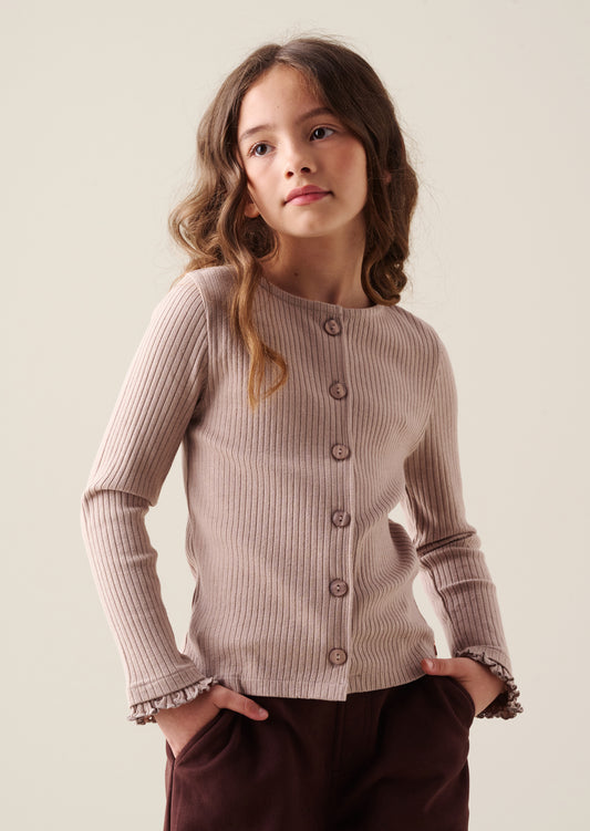 Nellie Rib Long Sleeve Top
