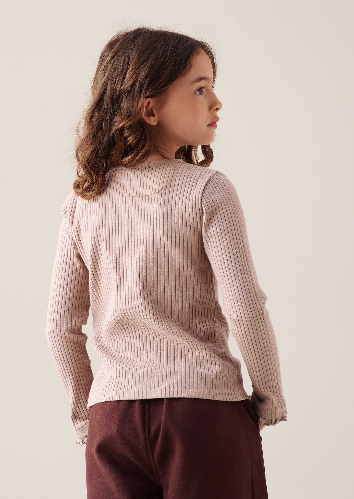 Nellie Rib Long Sleeve Top