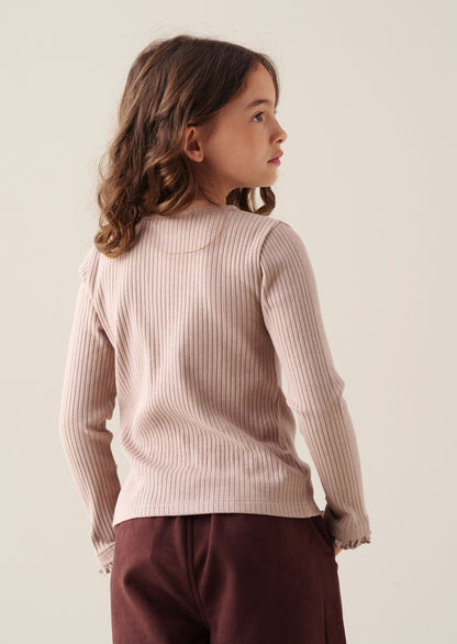 Nellie Rib Long Sleeve Top