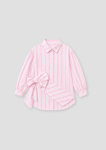 Kelsey Stripe Shirt Mini Dress