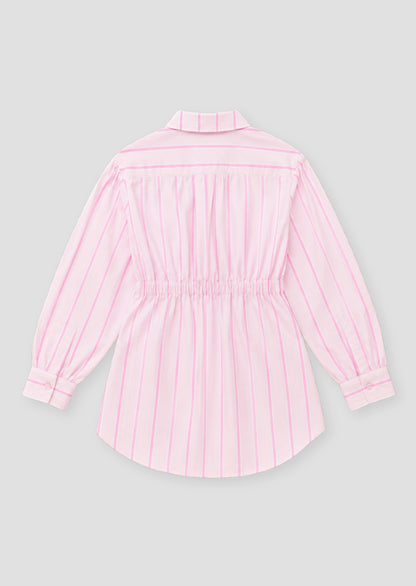 Kelsey Stripe Shirt Mini Dress