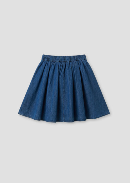 Annie Denim Bow Skirt