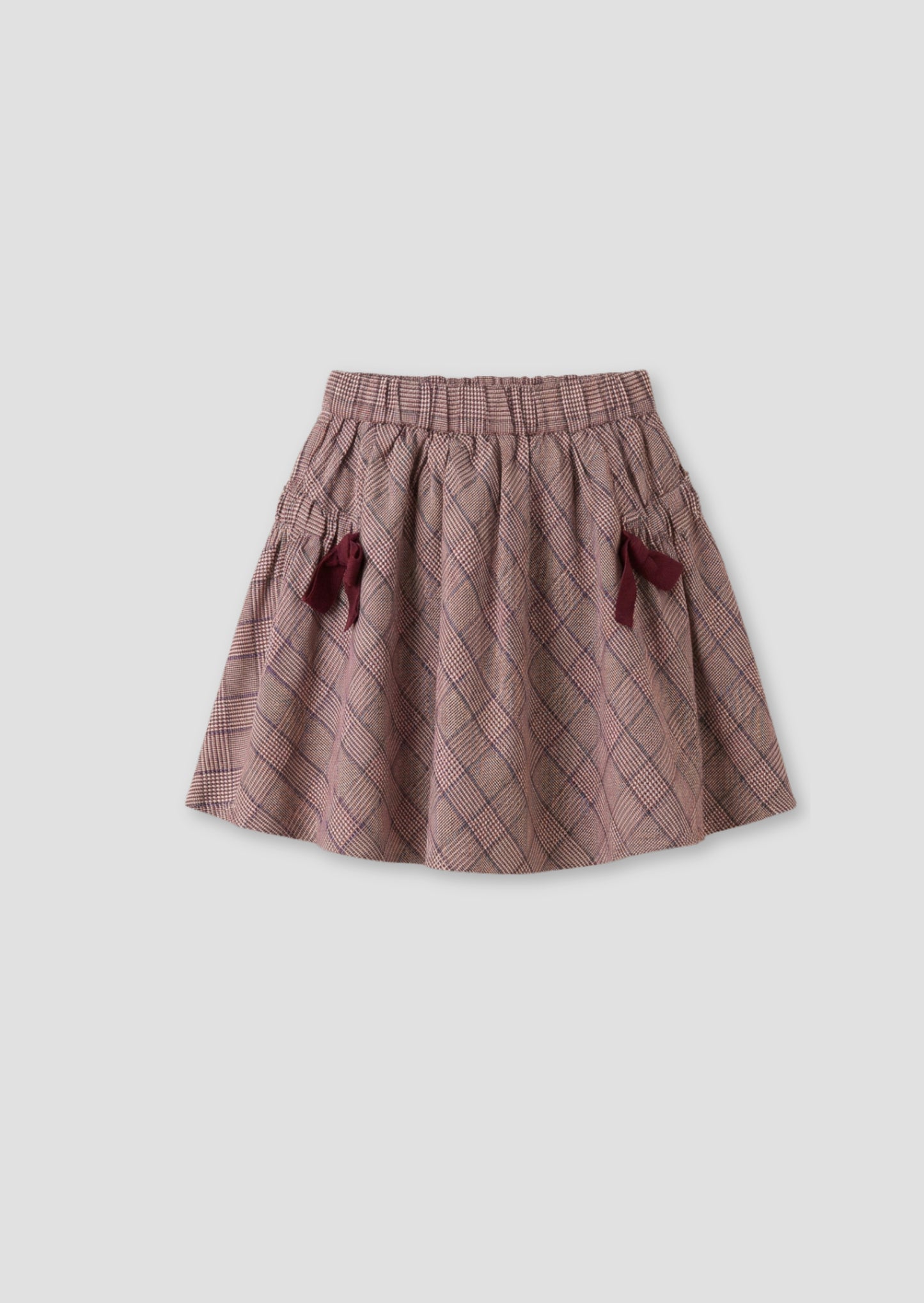 Clara Check Skirt