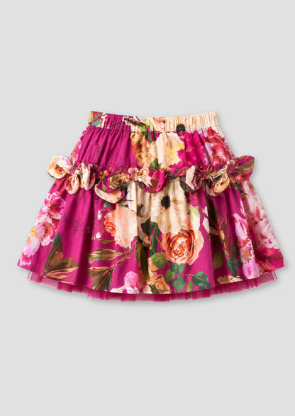Darcey Bow Print Skirt