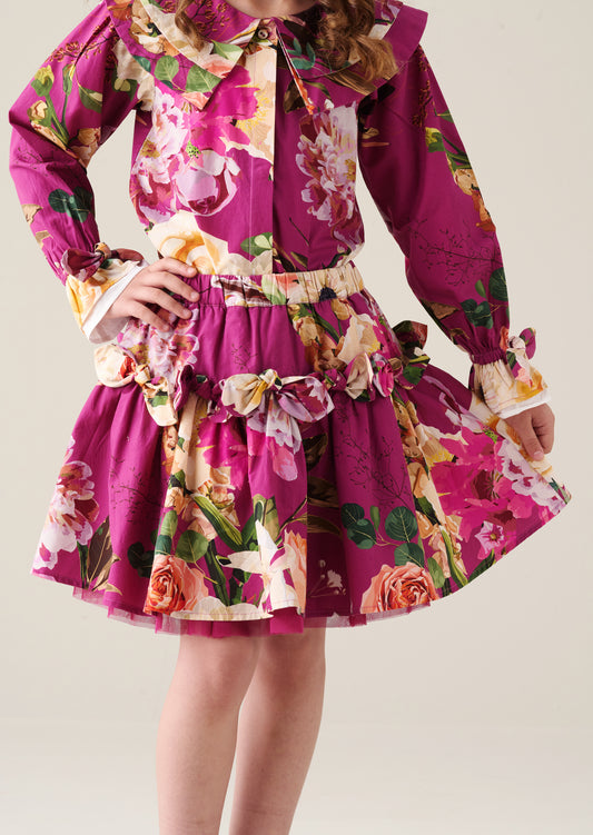 Darcey Bow Print Skirt