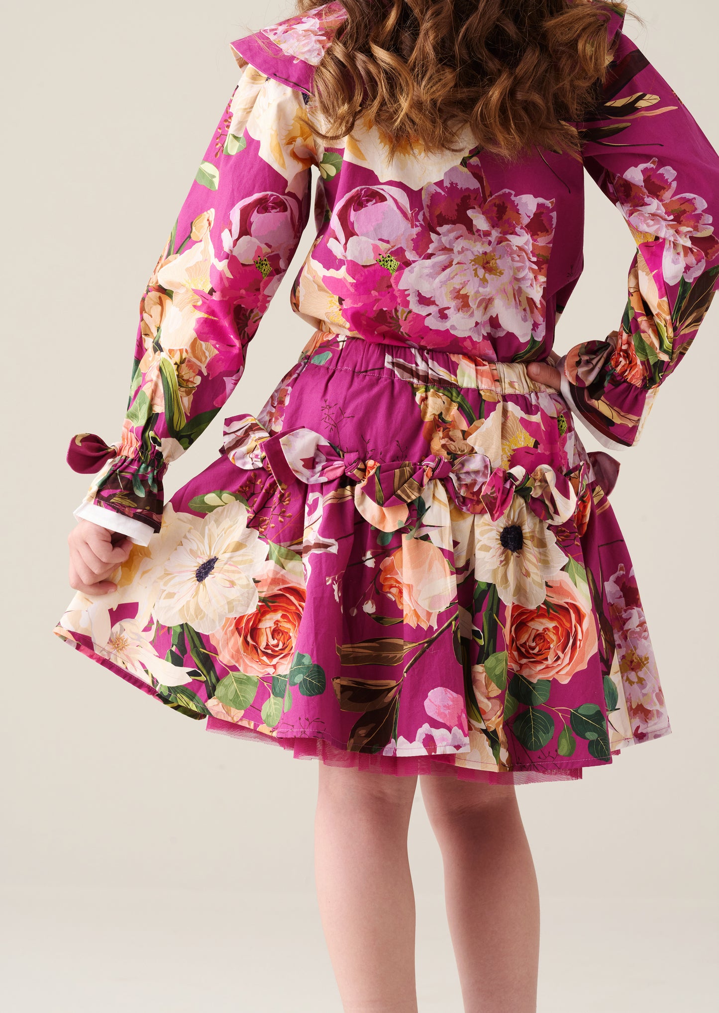 Darcey Bow Print Skirt