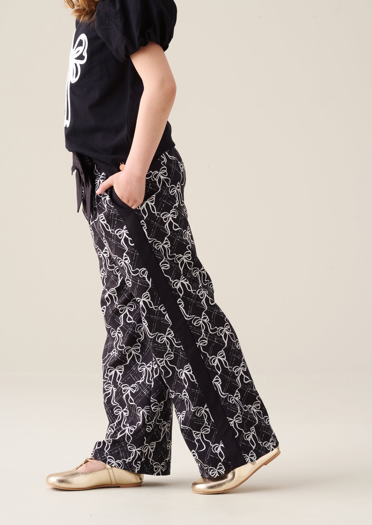 Blair Print Wide Leg Trouser
