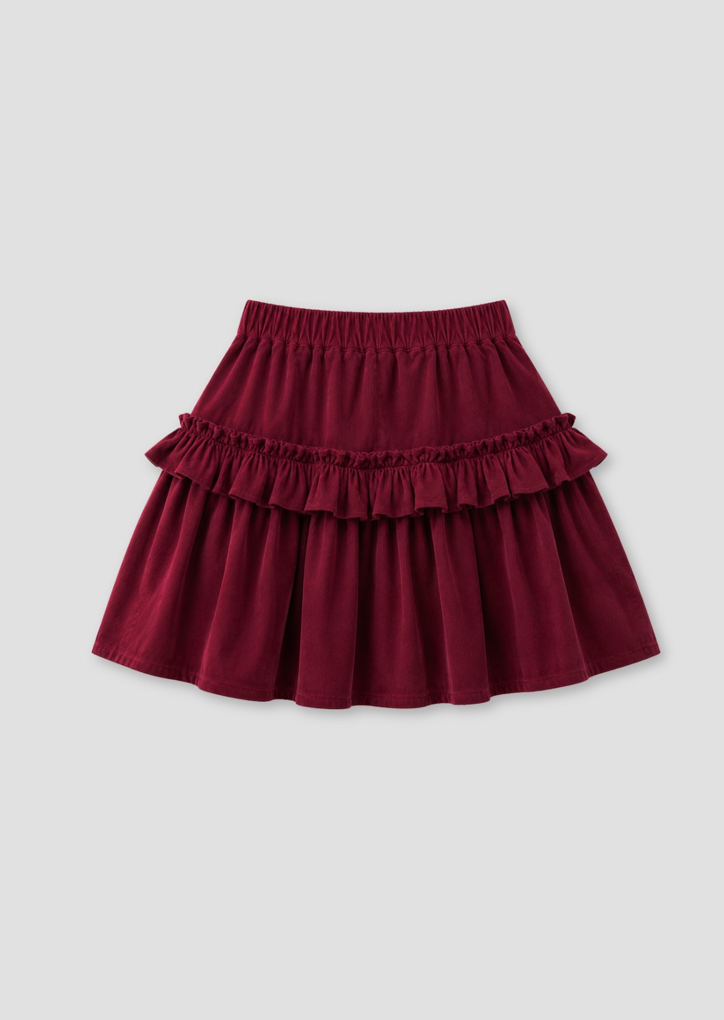Roxy Cord Ruffle Skirt