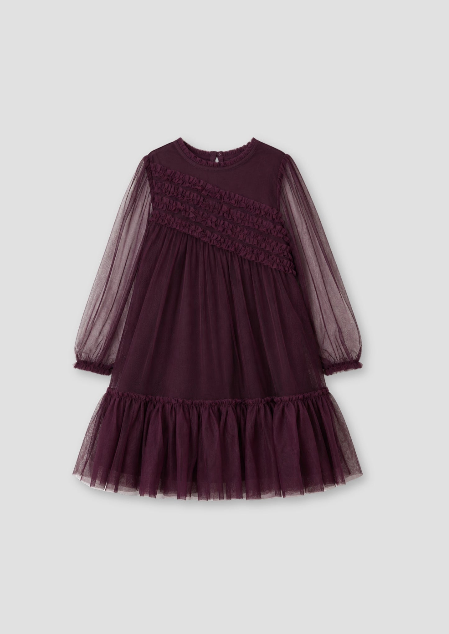 Verity Frill Mesh Dress