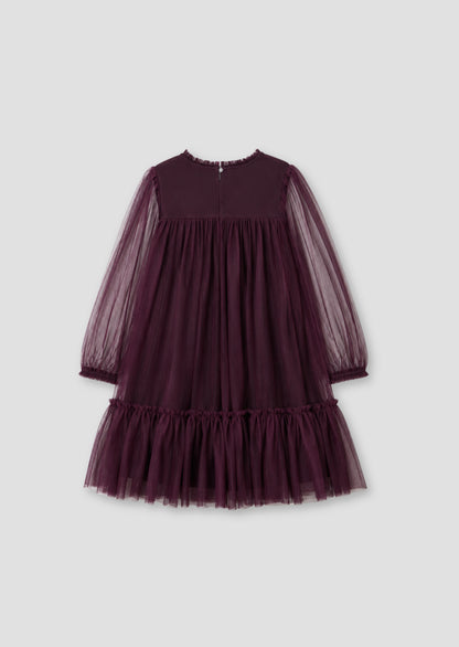 Verity Frill Mesh Dress