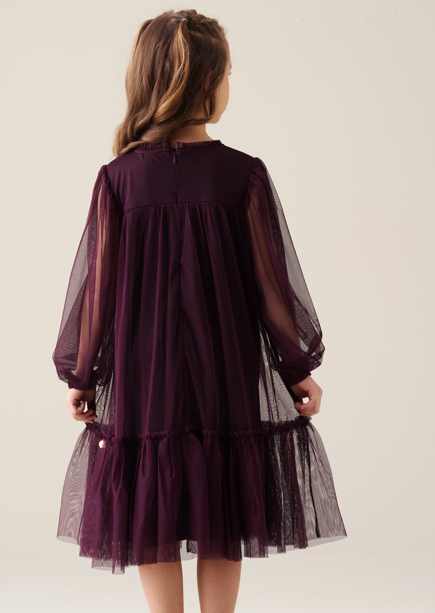 Verity Frill Mesh Dress