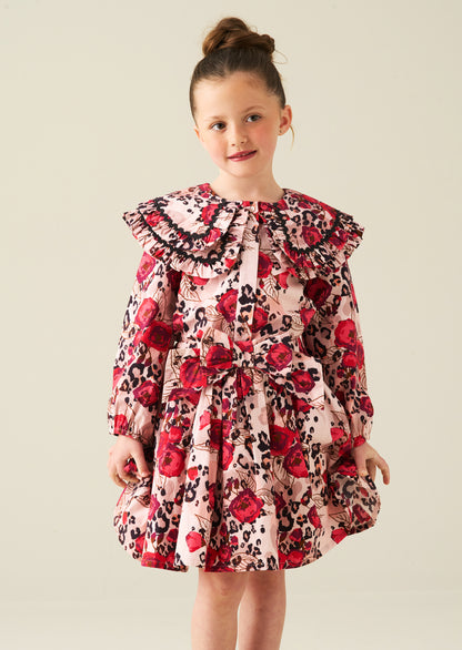 Lyra Animal Rose Print Skirt