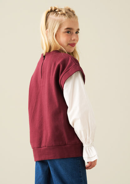 Loren Layered Sweat