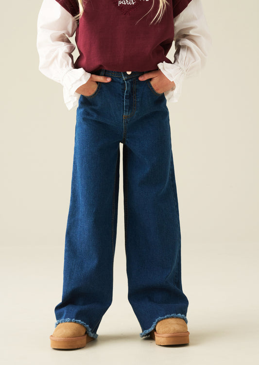 Paloma Stretch Denim Heart Pocket Jean