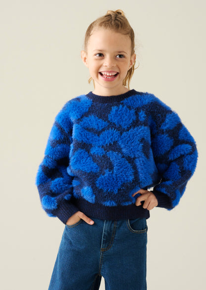 Harlie Leopard Knit Jumper