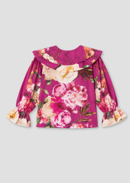 Darcey Bow Print Top