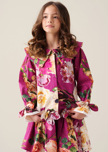 Darcey Bow Print Top