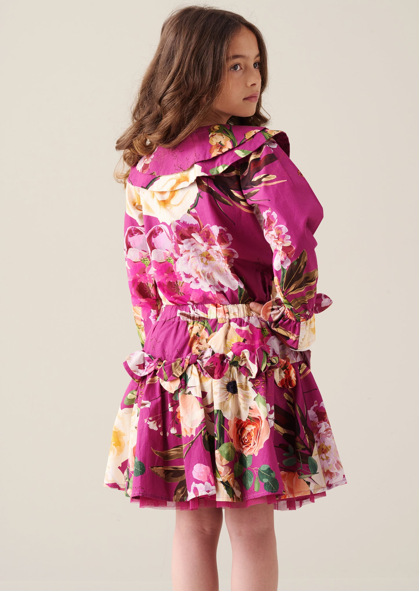 Darcey Bow Print Top