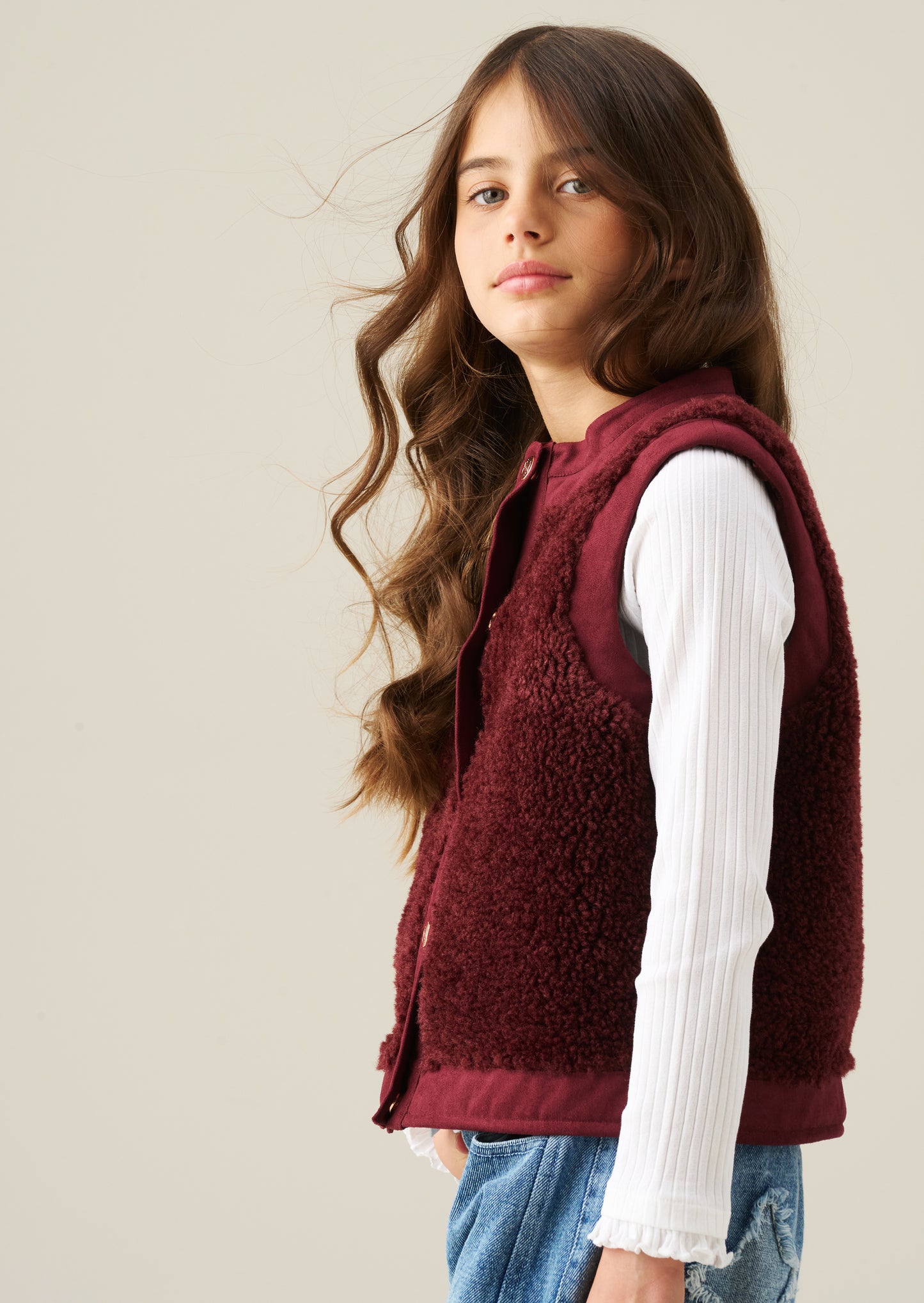 Delilah Borg Fleece Gilet