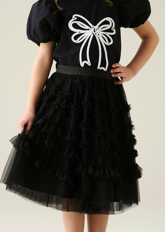 Sallie Mesh Skirt