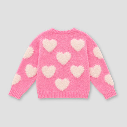 Freya Heart Crew Knit Jumper