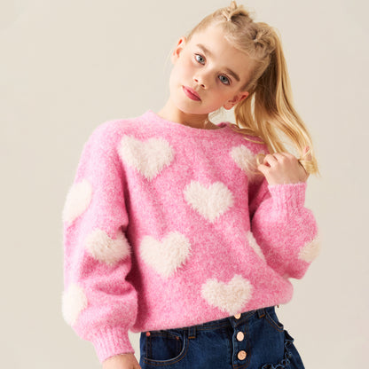 Freya Heart Crew Knit Jumper