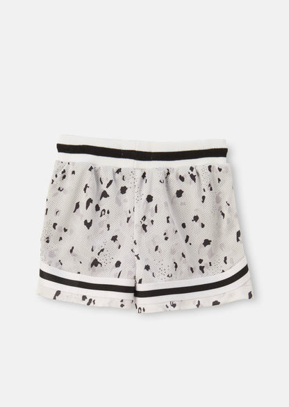 Nikki Leopard Basket Ball Short
